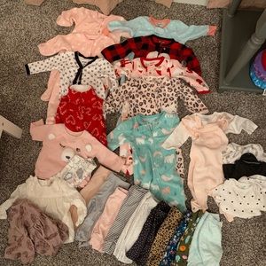 Baby girl clothing bundle 3-6 months
